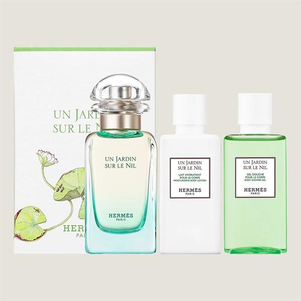 Set Hermes Un Jardin sur le Nil kèm hộp quà