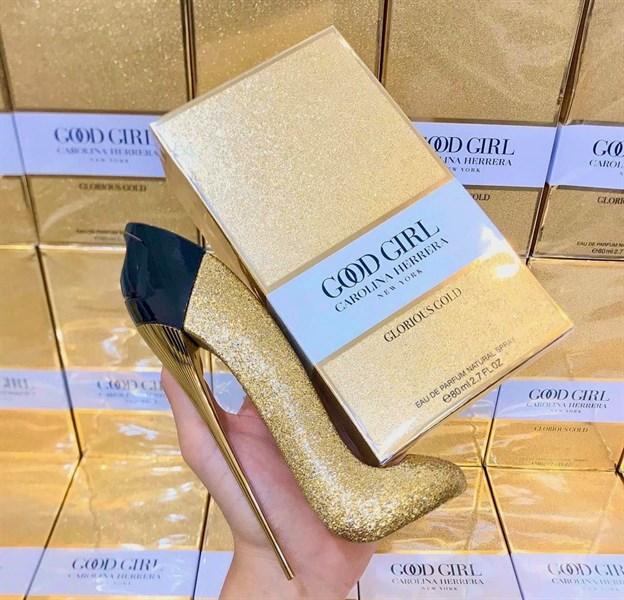 Chai Carolina Herrera Good Girl hình guốc vàng