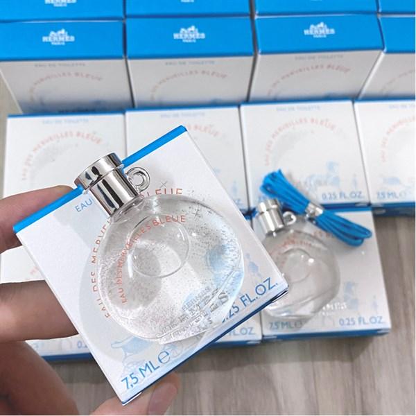 Chai Hermes Eau des Merveilles Bleue xanh lam