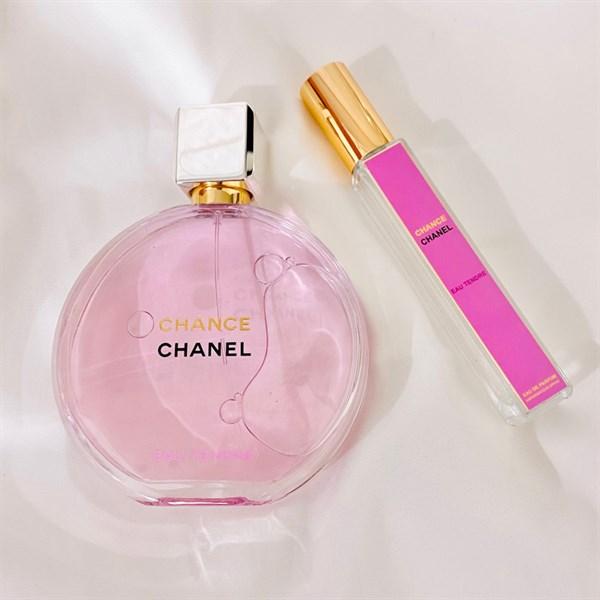 Chai Chanel Chance Tendre EDP màu hồng nhạt
