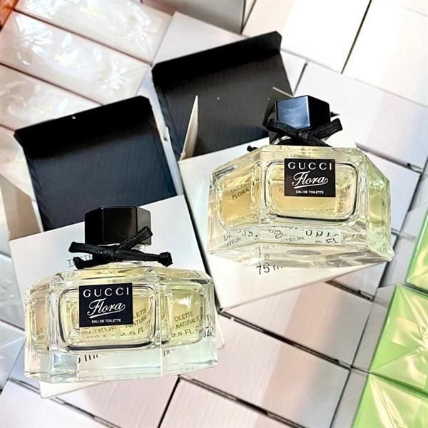 Chai Gucci Flora EDT 75ml họa tiết hoa