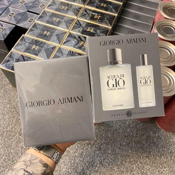 Set Acqua di Giò EDT 100ml và 15ml