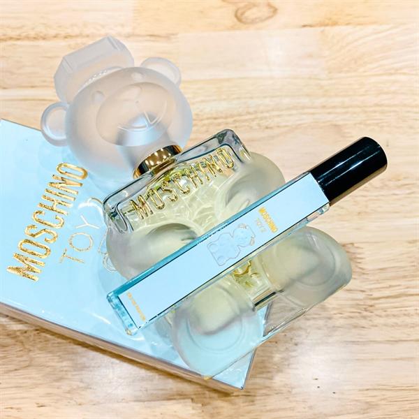 Chai Moschino Toy 2 hình gấu trong suốt