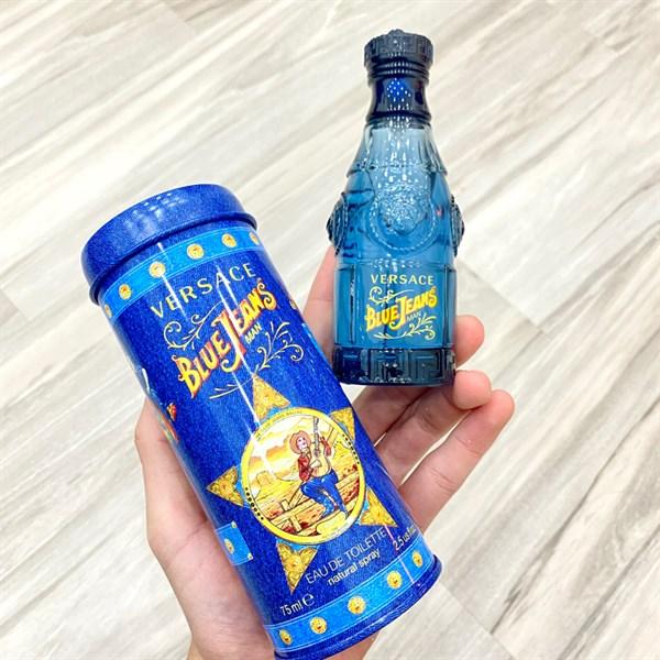 Chai Versace Blue Jeans Man xanh dương
