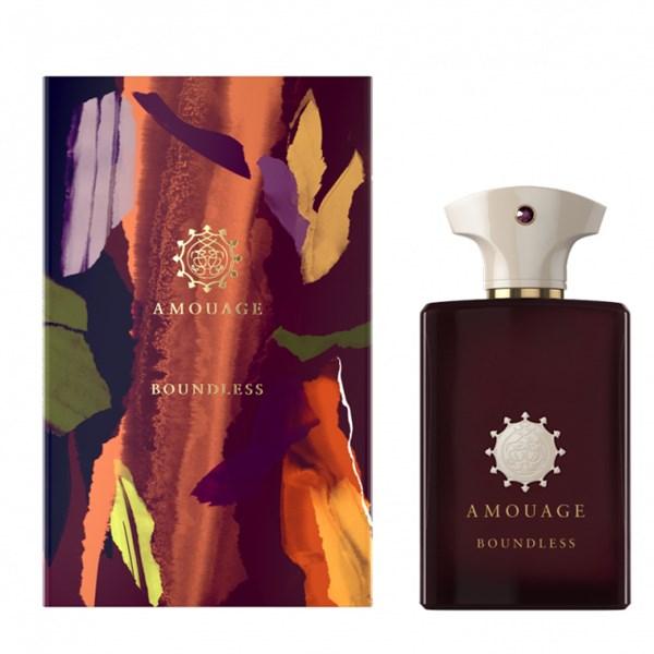 Chai Amouage Boundless EDP thủy tinh nắp sang trọng