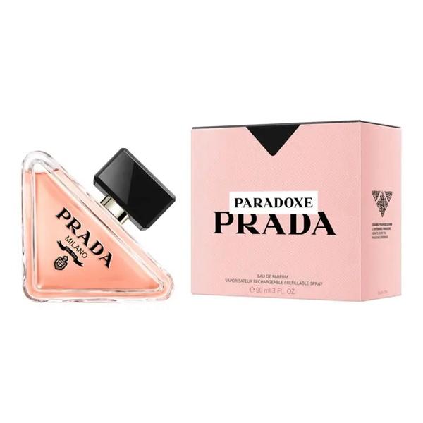 Chai Prada Paradoxe EDP thủy tinh dáng vòng cung