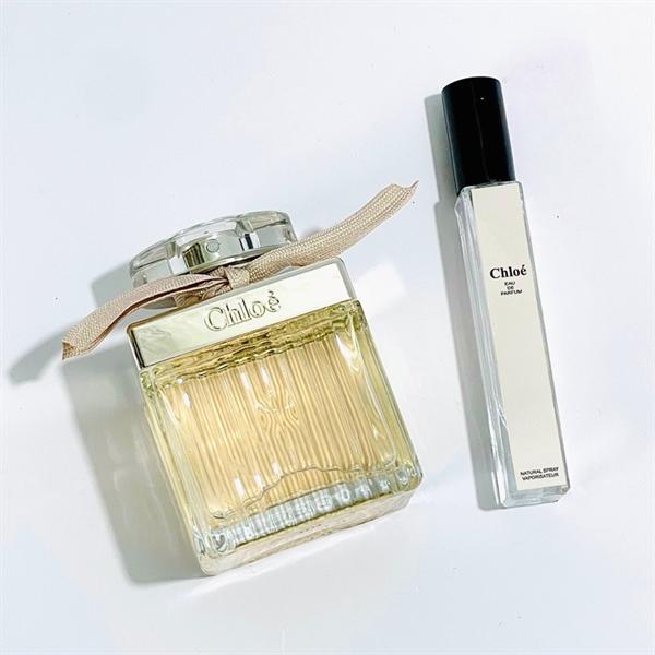 Chai Chloe EDP nơ ruy băng màu be