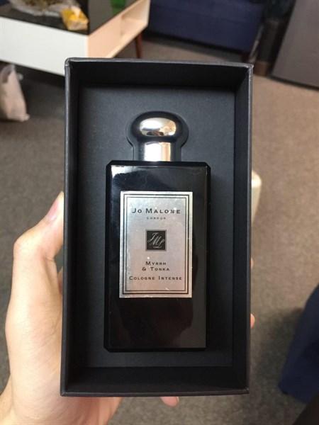 Chai Jo Malone Myrrh & Tonka 100ml màu đen