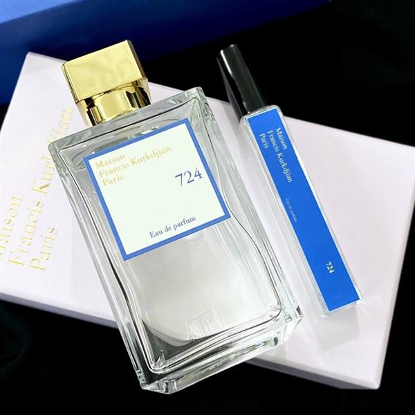 Chai MFK 724 EDP thủy tinh nắp vàng