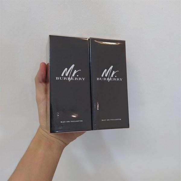 Chai Mr Burberry EDT 100ml nắp da nâu