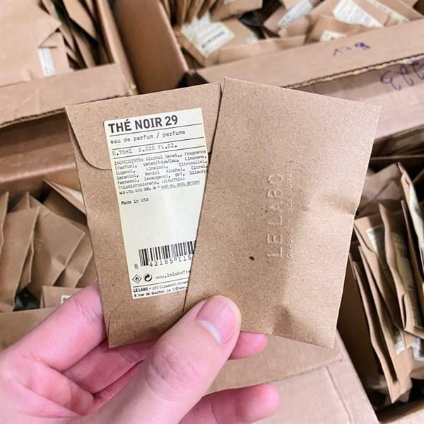 Ống vial Le Labo Thé Noir 29 nhãn trắng