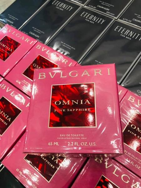 Chai Bvlgari Omnia Pink Sapphire màu hồng