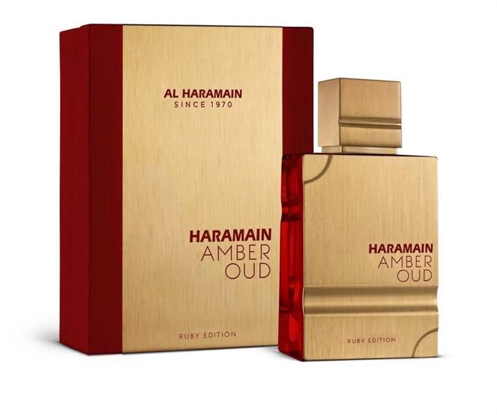 Chai Al Haramain Amber Oud Ruby Edition màu đỏ