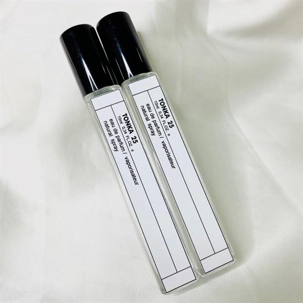Chai Le Labo Tonka 25 thủy tinh nhãn giấy