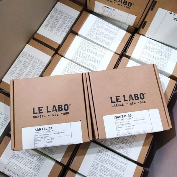 Chai Le Labo Santal 33 nhãn trắng
