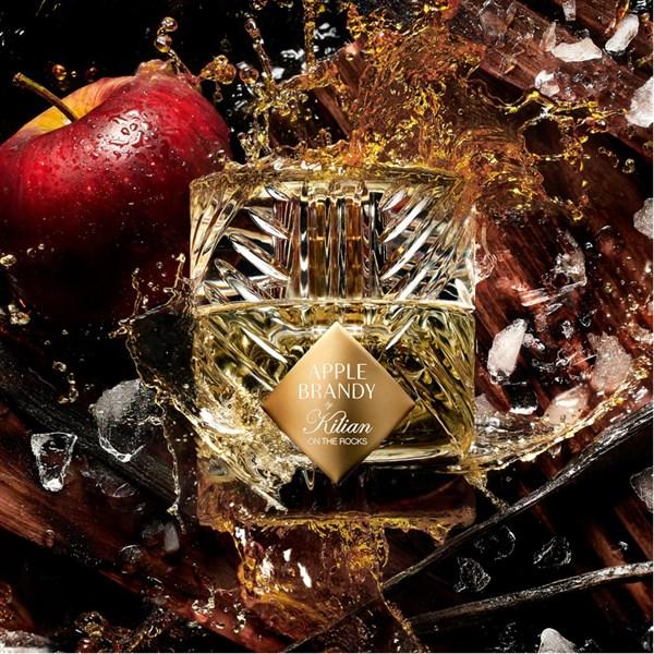 Chai Kilian Apple Brandy 50ml thủy tinh nâu hổ phách
