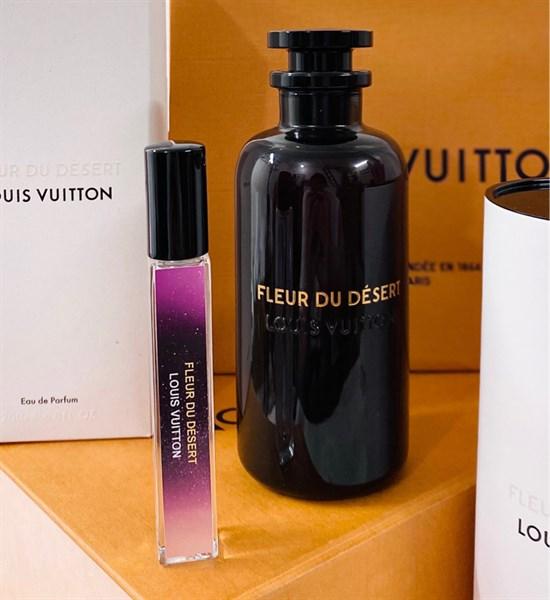 Chai Louis Vuitton Fleur Du Desert thủy tinh trong