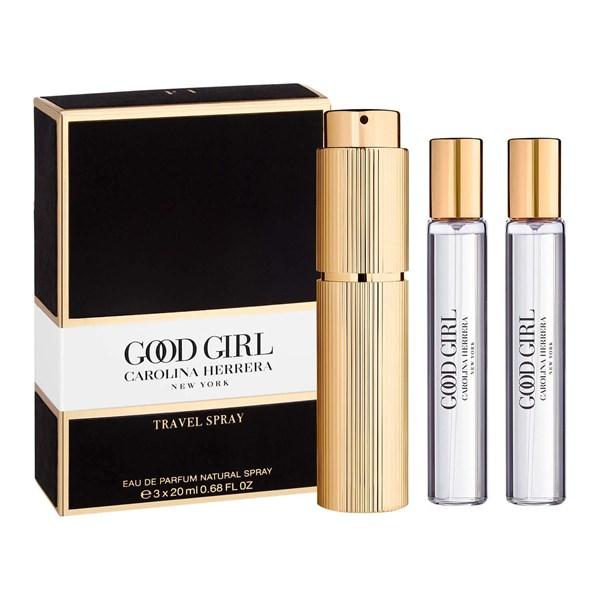 Set ba chai mini Good Girl guốc đen