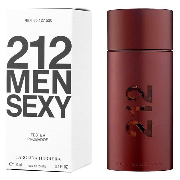 Chai Carolina Herrera 212 Sexy Men màu đen bạc