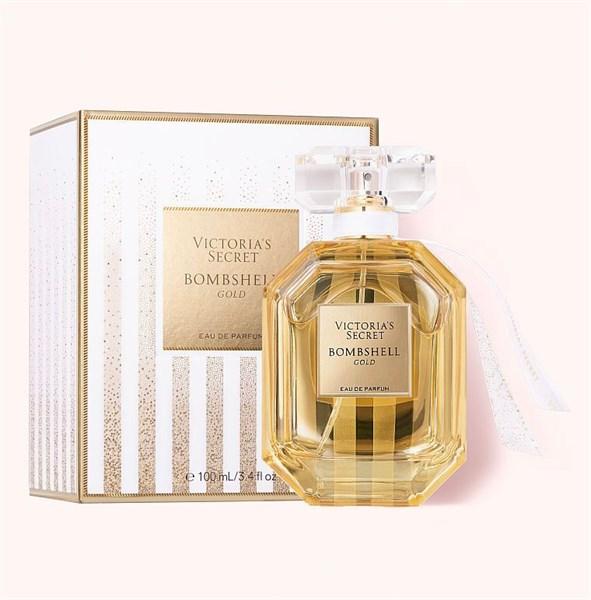 Chai Victoria's Secret Bombshell Gold EDP màu vàng