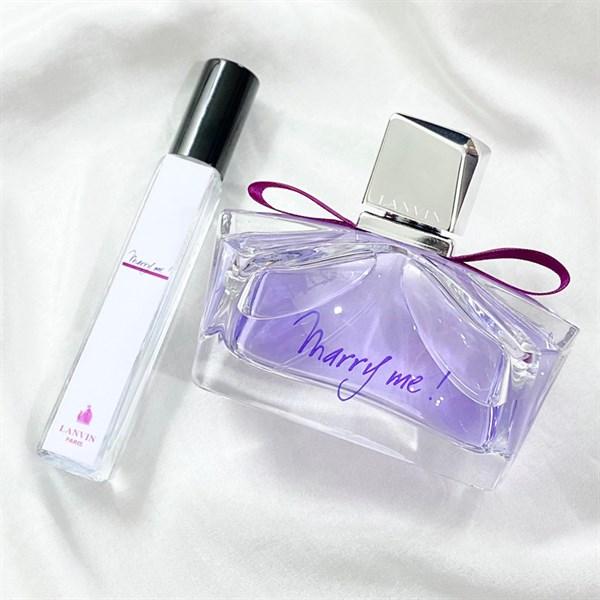Chai Lanvin Marry Me hồng nắp nơ