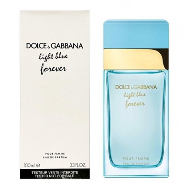 Chai Dolce Gabbana Light Blue Forever nắp trắng