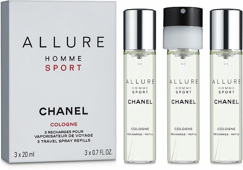 Set Chanel Allure Homme Sport Cologne 3x20ml