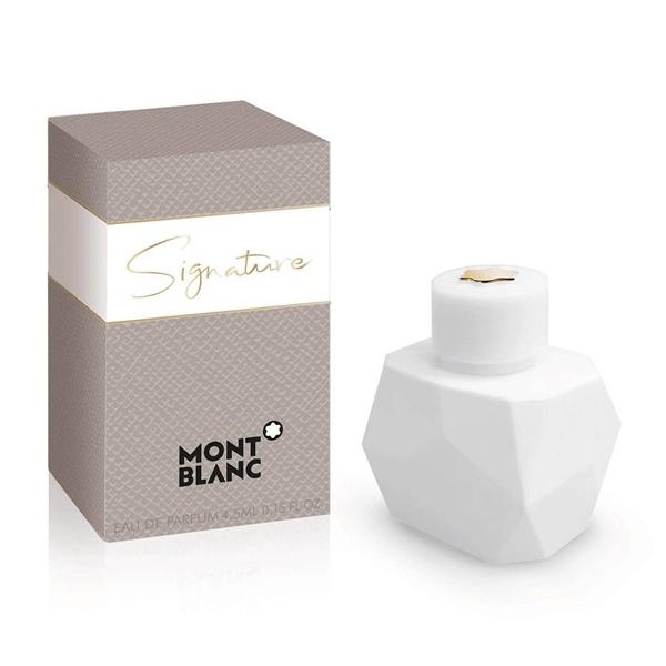 Chai mini Montblanc Signature 4.5ml màu trắng
