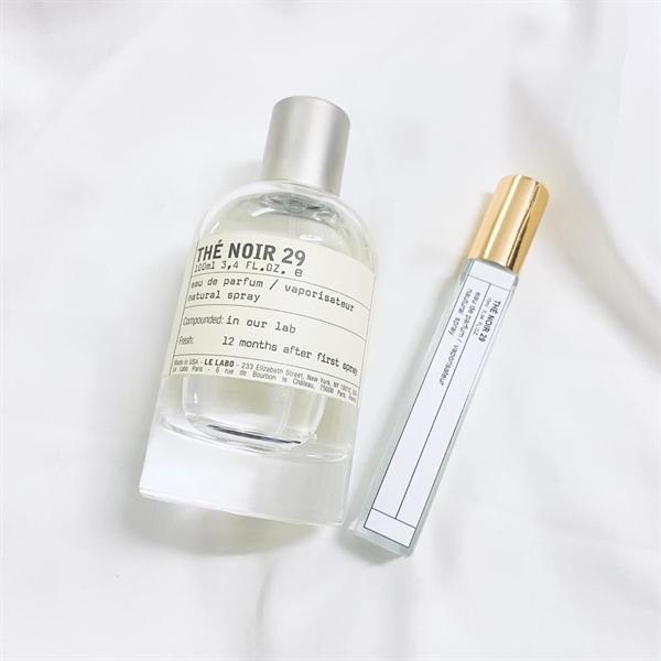 Chai Le Labo Thé Noir 29 nhãn trắng