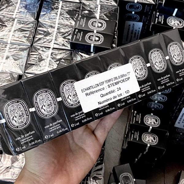 Chai Diptyque Tempo EDP nhãn oval đen trắng