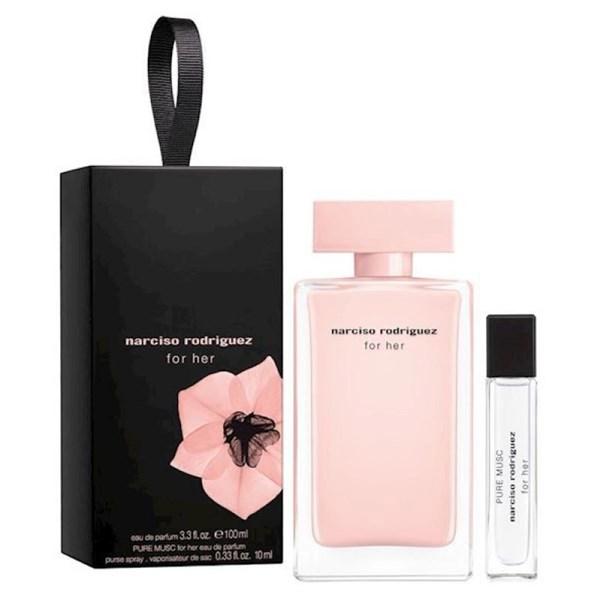 Set Narciso For Her EDP hồng 100ml và 10ml
