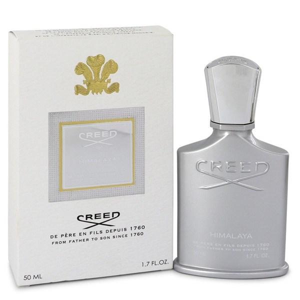 Chai Creed Himalaya nắp bạc nhãn trắng
