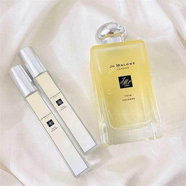Chai Jo Malone Yuja nắp đen nhãn kem
