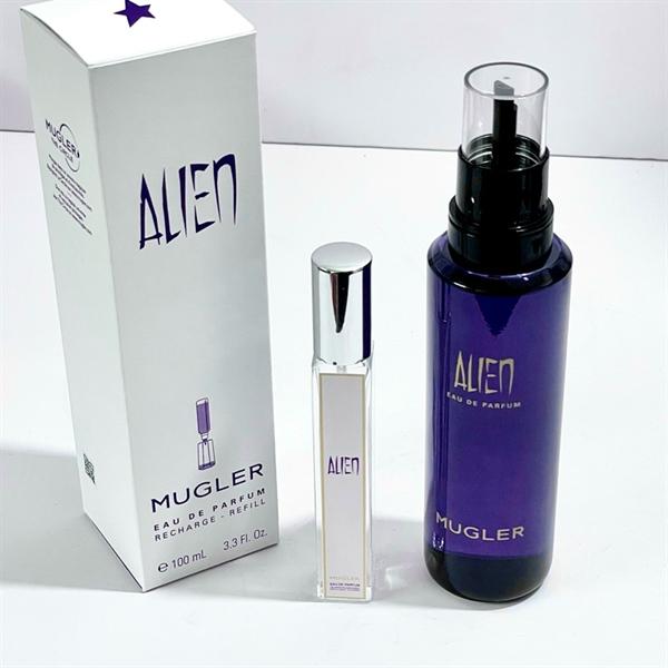 Chai Mugler Alien EDP màu tím hình giọt