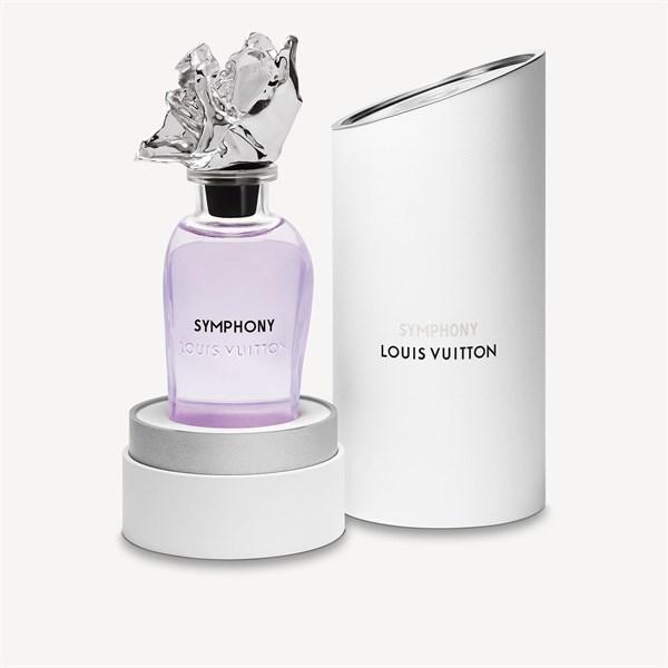 Chai Louis Vuitton Symphony thủy tinh trong suốt