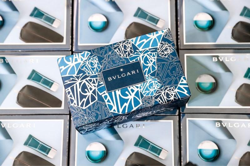 Set Bvlgari Aqva 100ml kèm kem cạo râu