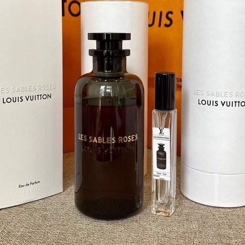 Chai Louis Vuitton Les Sables Roses thủy tinh
