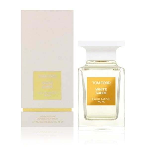 Chai Tom Ford White Suede màu trắng ngà