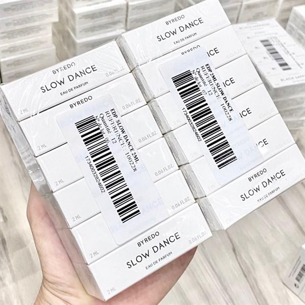 Vial Byredo Slow Dance 2ml nhãn trắng