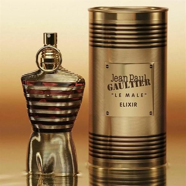 Chai JPG Le Male Elixir thân người vàng