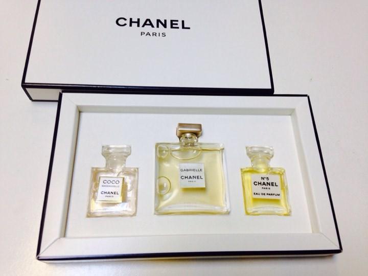 Bộ quà Chanel gồm 3 chai nước hoa