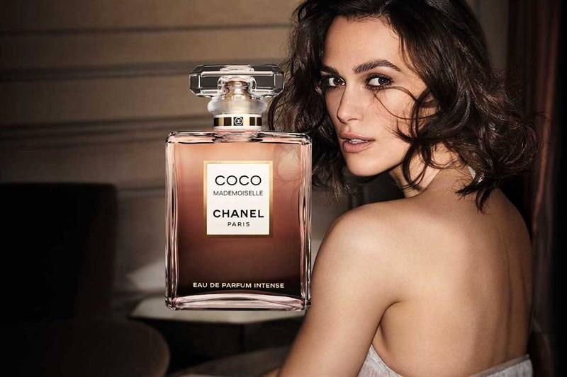 Chai Chanel Coco Mademoiselle Intense màu hổ phách