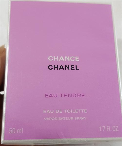 Chai Chanel Chance Eau Tendre hồng nhạt