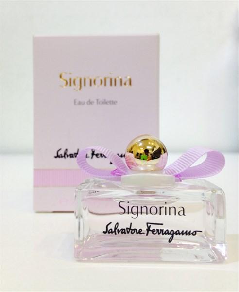 Chai Salvatore Ferragamo Signorina EDT nơ đen