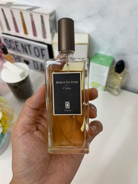 Chai Serge Lutens Cèdre 50ml thủy tinh vuông