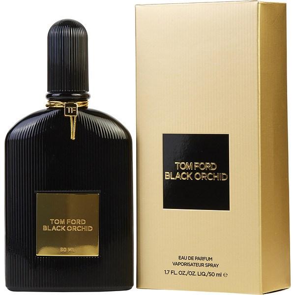 Chai Tom Ford Black Orchid đen nắp vàng