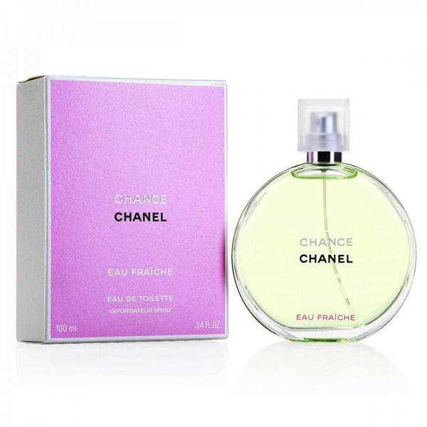 Chai Chanel Chance Eau Fraiche EDT 100ml xanh lá nhạt