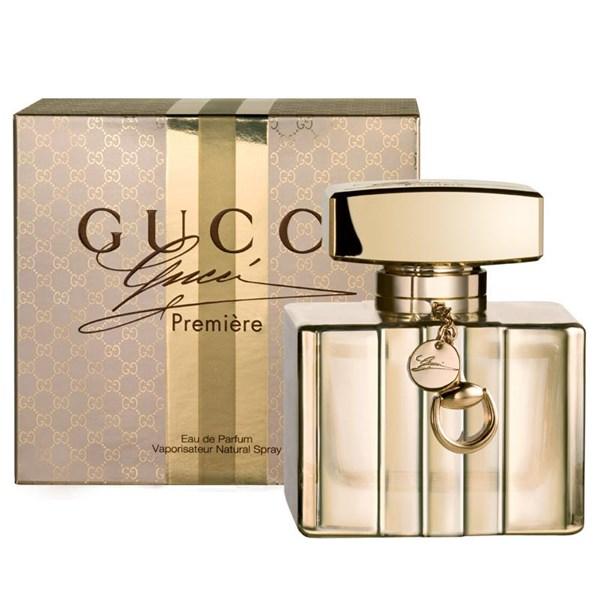 Chai Gucci Premiere EDP màu vàng đồng