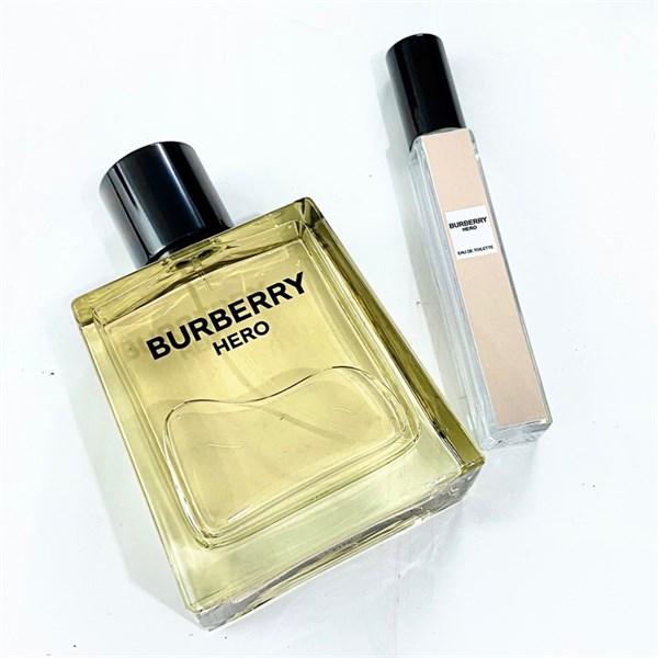 Chai Burberry Hero EDT thủy tinh nắp đen