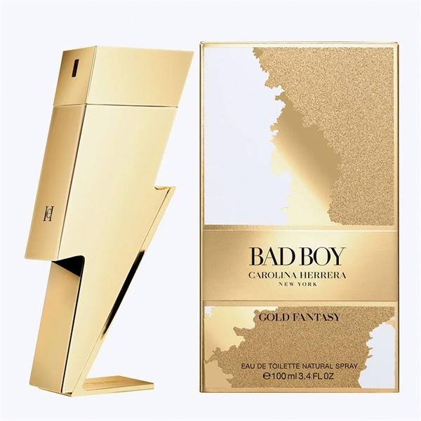 Chai Bad Boy Gold Fantasy hình tia chớp vàng